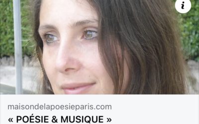 04.11.22 Poésie et Musique à la Maison de la Poésie