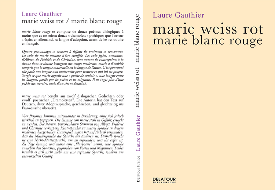 Laure Gauthier | marie weiss rot / marie blanc rouge
